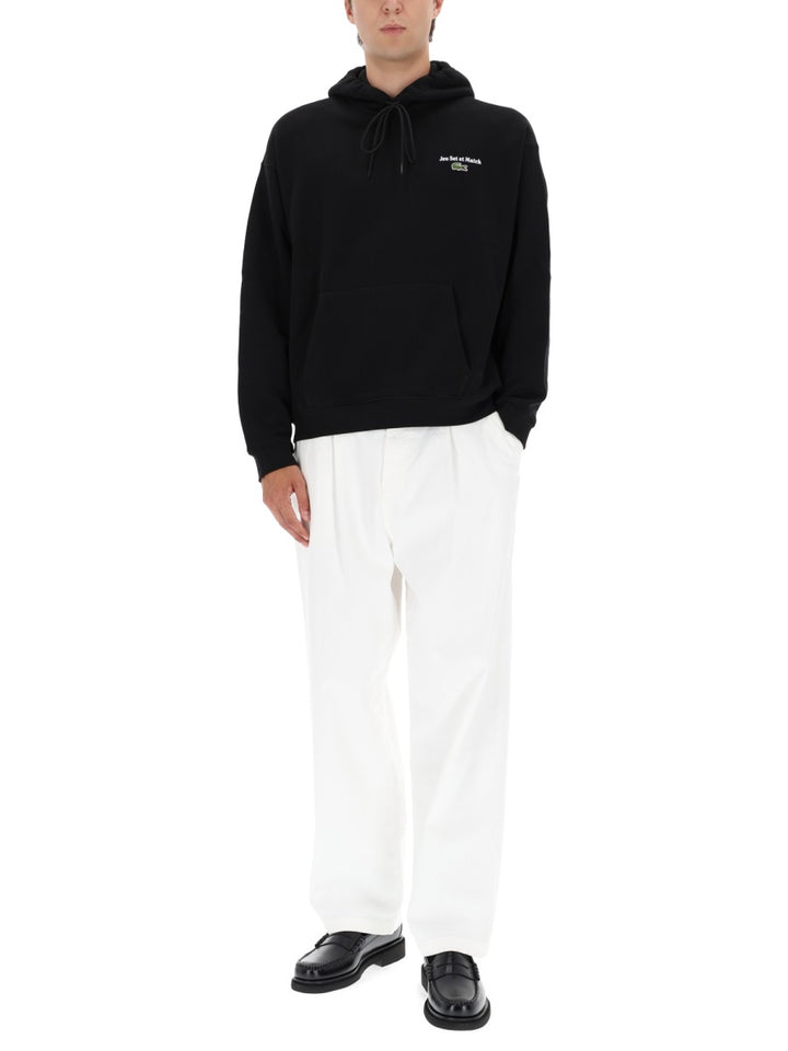 Lacoste Sweatshirts - Black | Wanan Luxury