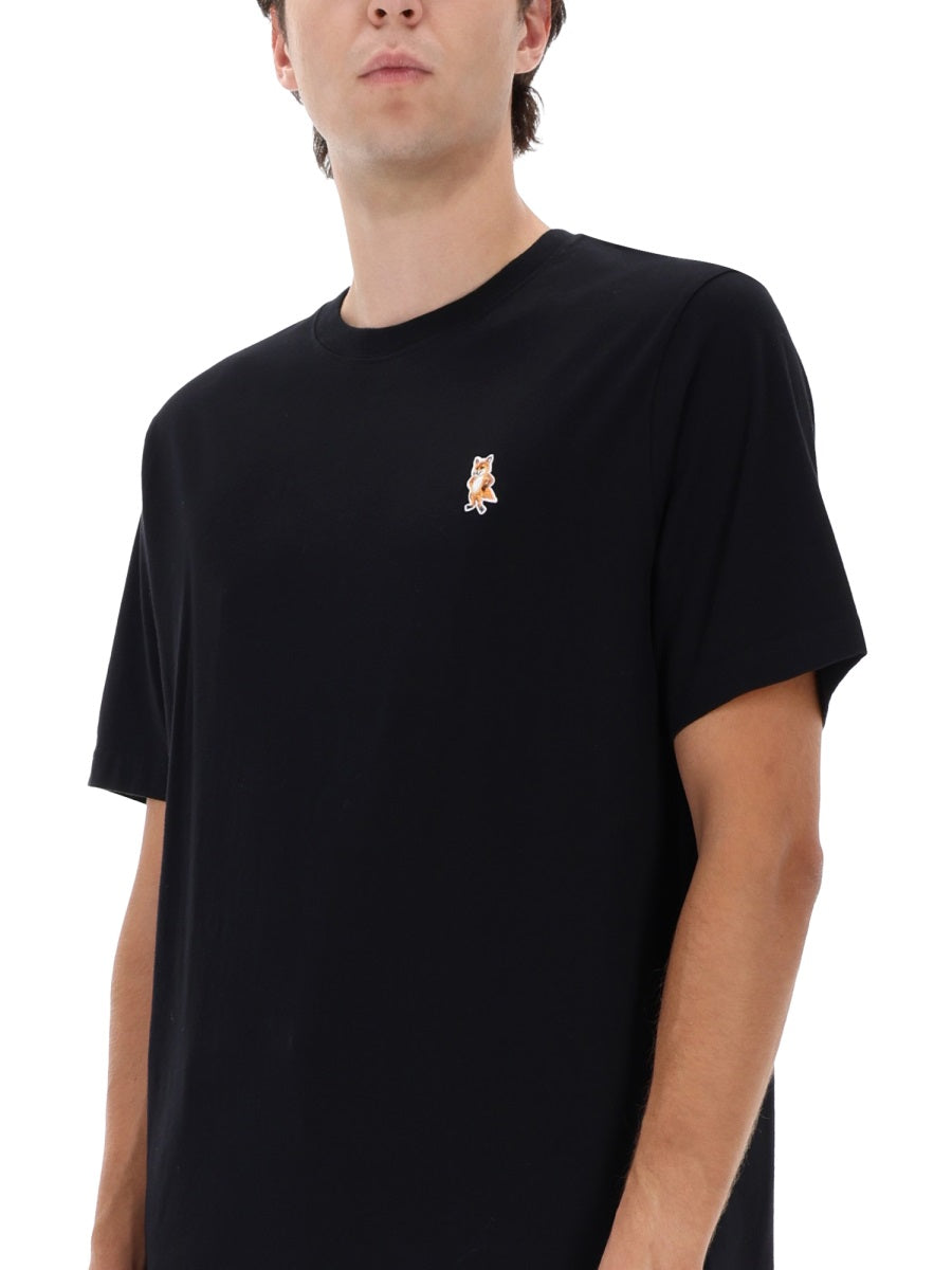 Maison Kitsuné T shirts - Black | Wanan Luxury