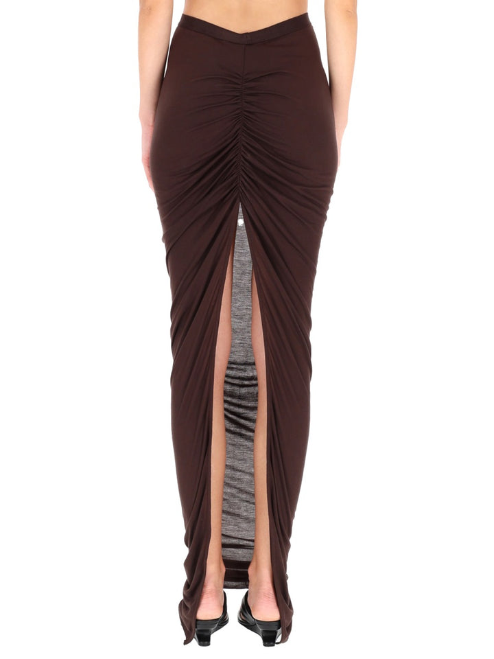 Rick Owens Lilies Skirts - Brown | Wanan Luxury