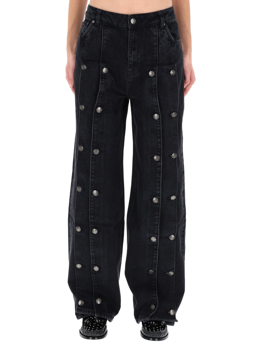 Rotate Birger Christensen Denim - Black | Wanan Luxury
