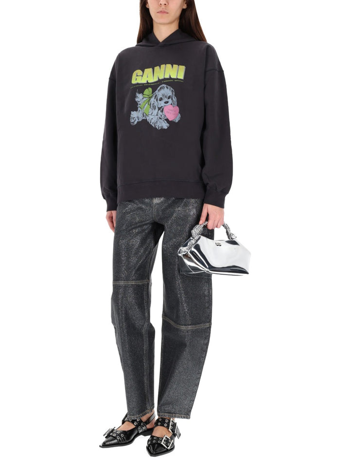 Ganni Sweatshirts - Grey | Wanan Luxury