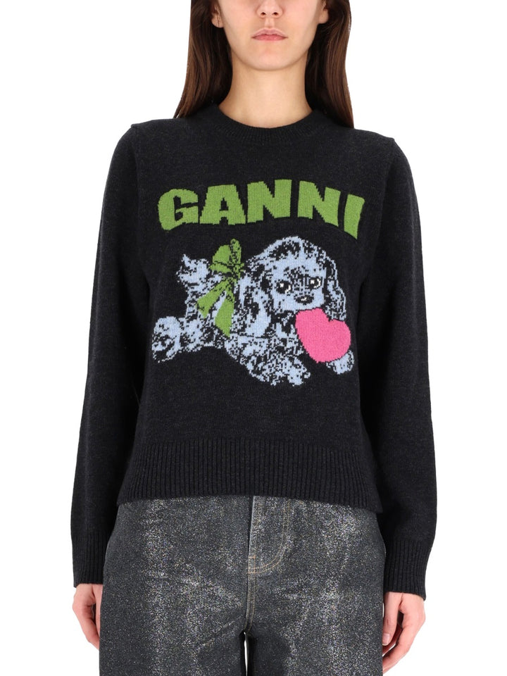 Ganni Sweaters - Grey | Wanan Luxury
