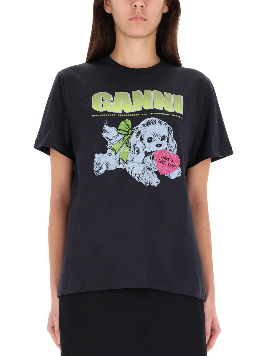 Ganni T shirts - Grey | Wanan Luxury