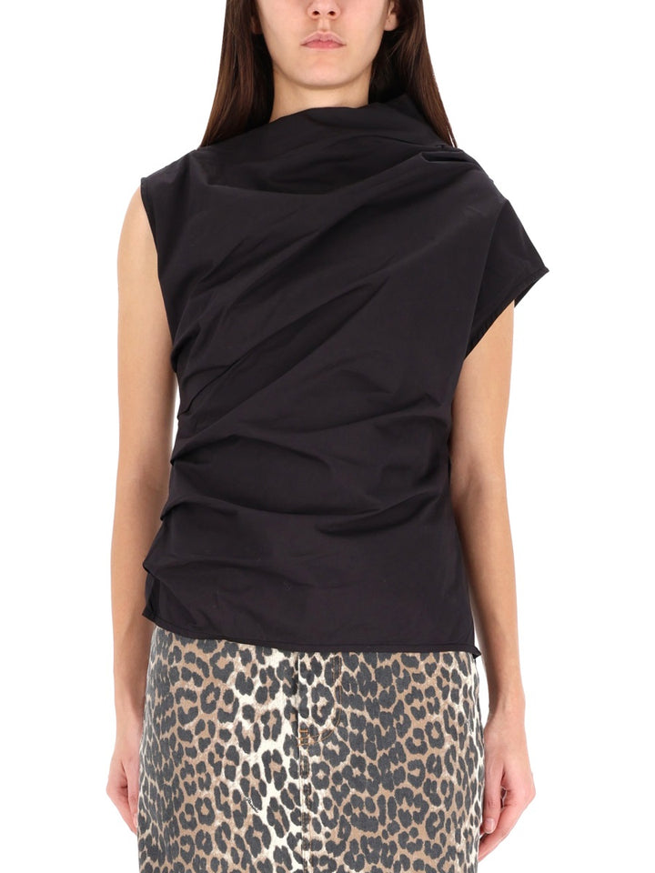 Ganni Tops - Black | Wanan Luxury