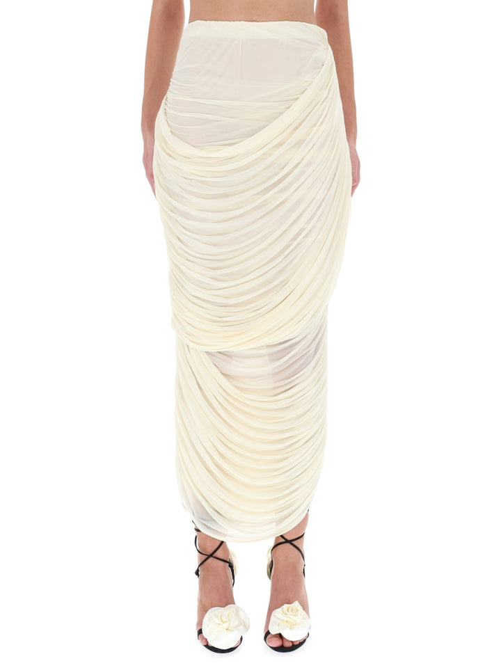 Magda Butrym Skirts - Ivory | 34c7755c7d5c3a01390a17fdd2c643cf14fae6b0