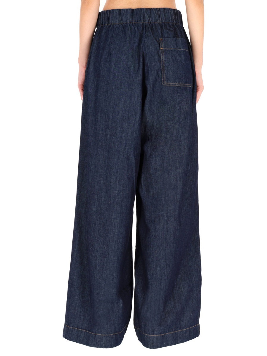 Dries Van Noten Pants - Blue | Wanan Luxury