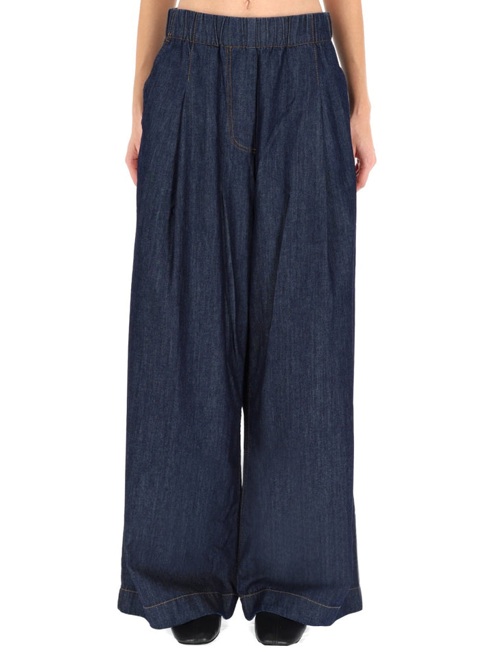 Dries Van Noten Pants - Blue | Wanan Luxury