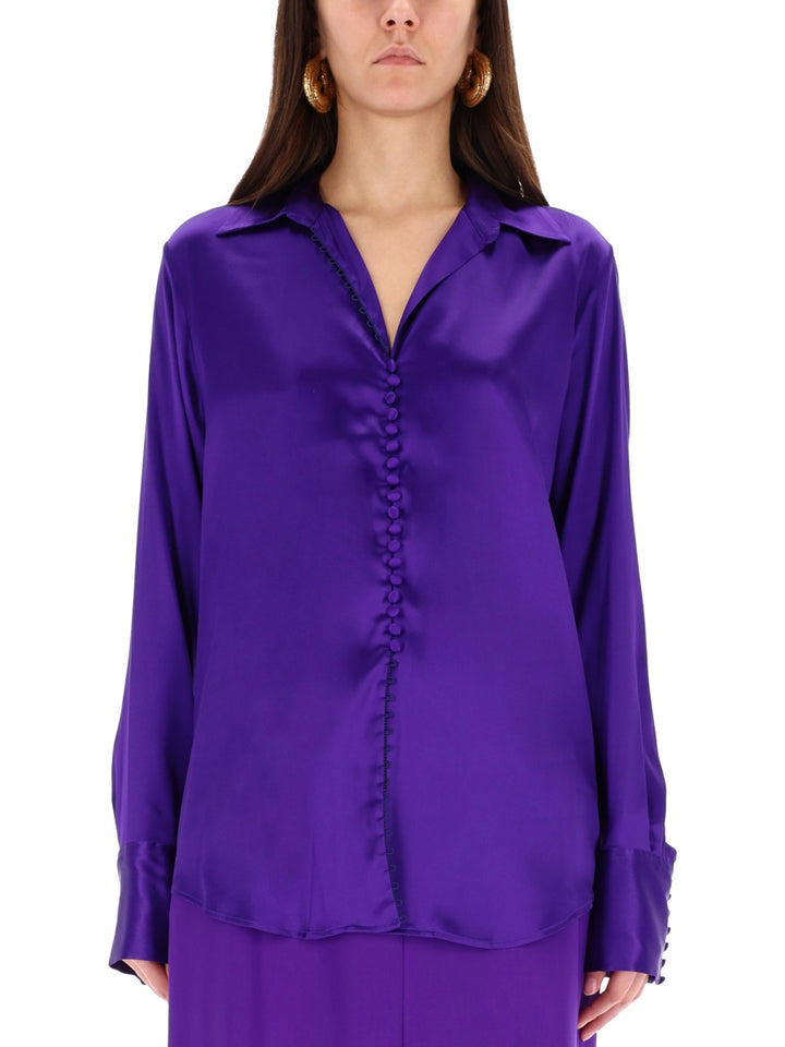 Dries Van Noten Shirts - Purple | Wanan Luxury