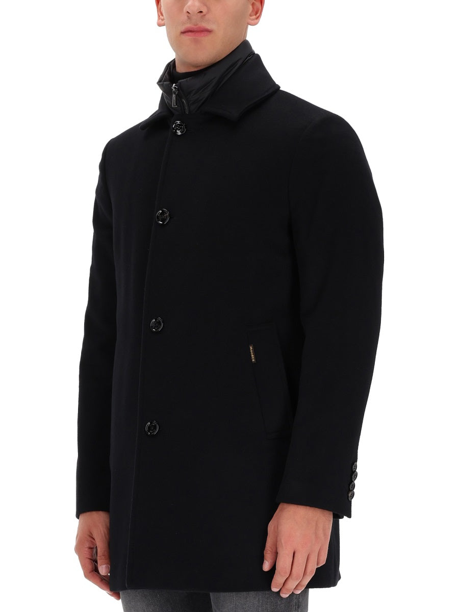 Moorer Trenches - Black | Wanan Luxury