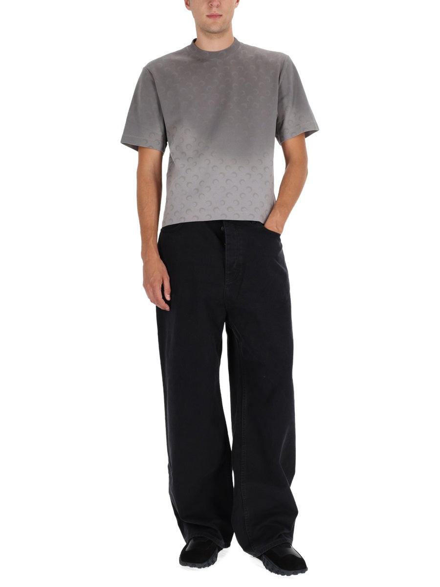 Marine Serre T shirts - Grey | Wanan Luxury