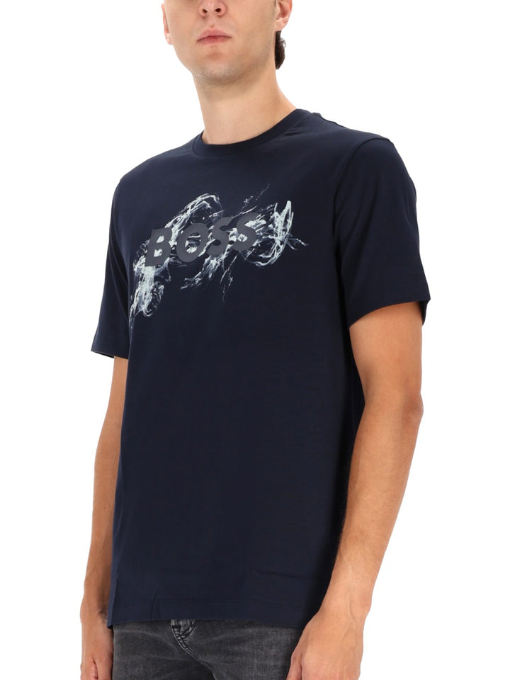 Boss T shirts - Blue | Wanan Luxury