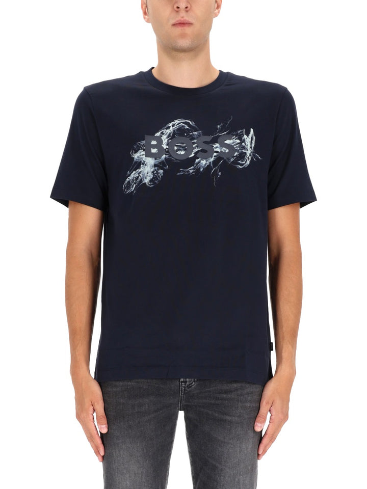 Boss T shirts - Blue | Wanan Luxury