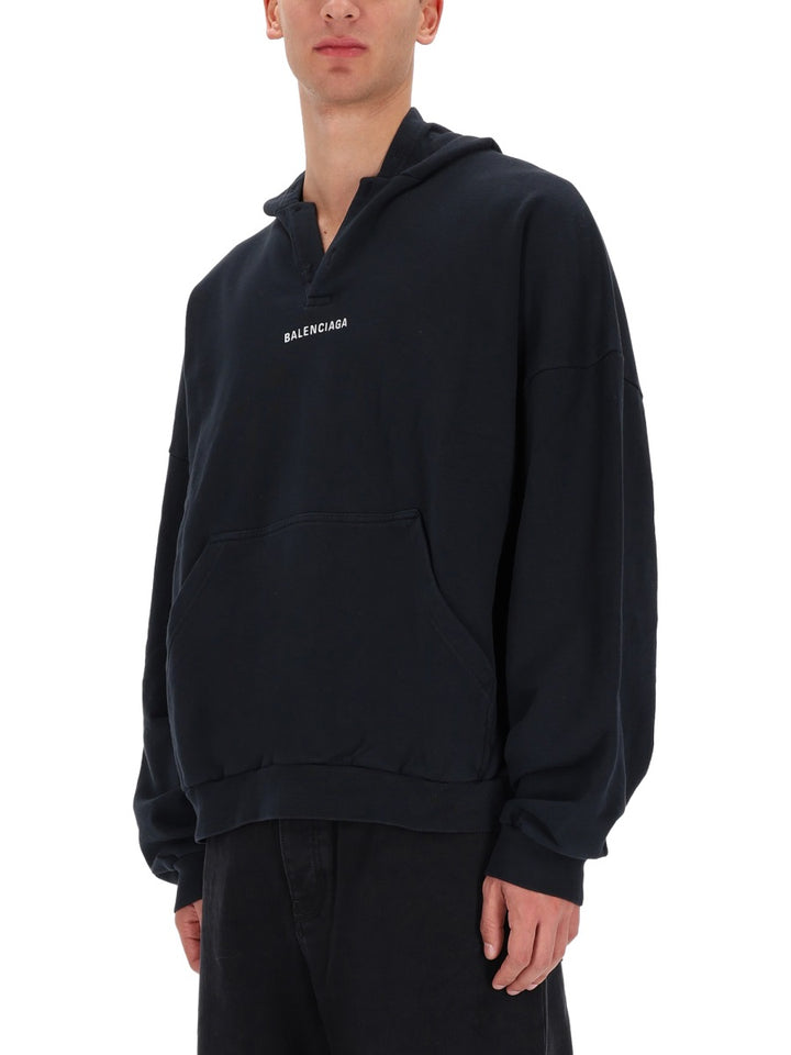 Balenciaga Sweatshirts - Black | Wanan Luxury