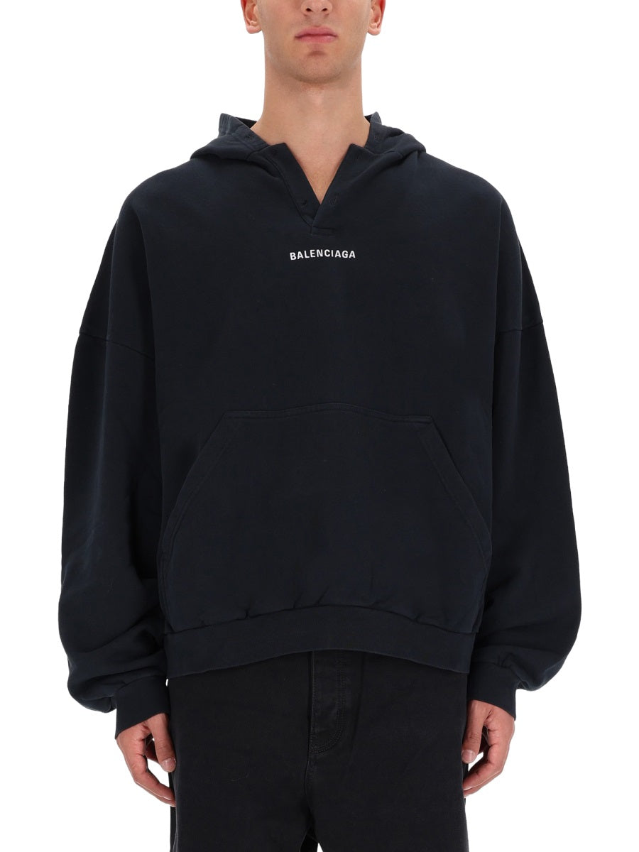 Balenciaga Sweatshirts - Black | Wanan Luxury