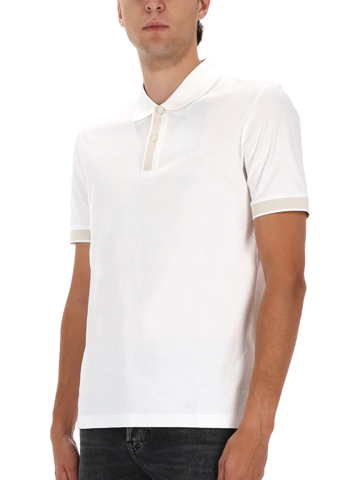 Boss Polo - White | Wanan Luxury