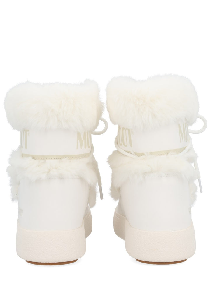 Moon Boot Boots - White | Wanan Luxury