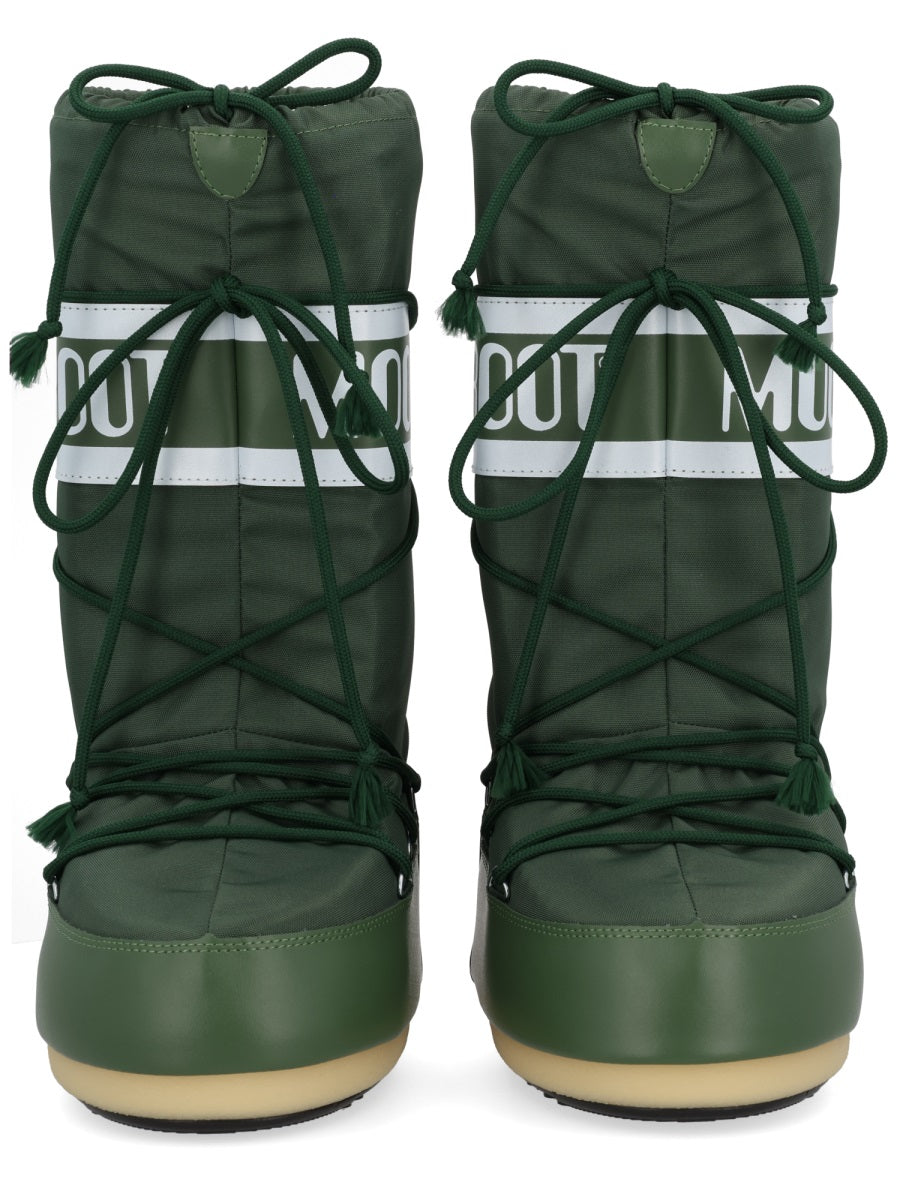 Moon Boot Boots - Green | Wanan Luxury