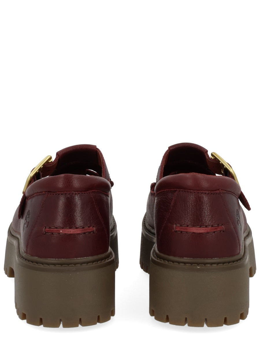 Timberland Loafers - Burgundy | Wanan Luxury