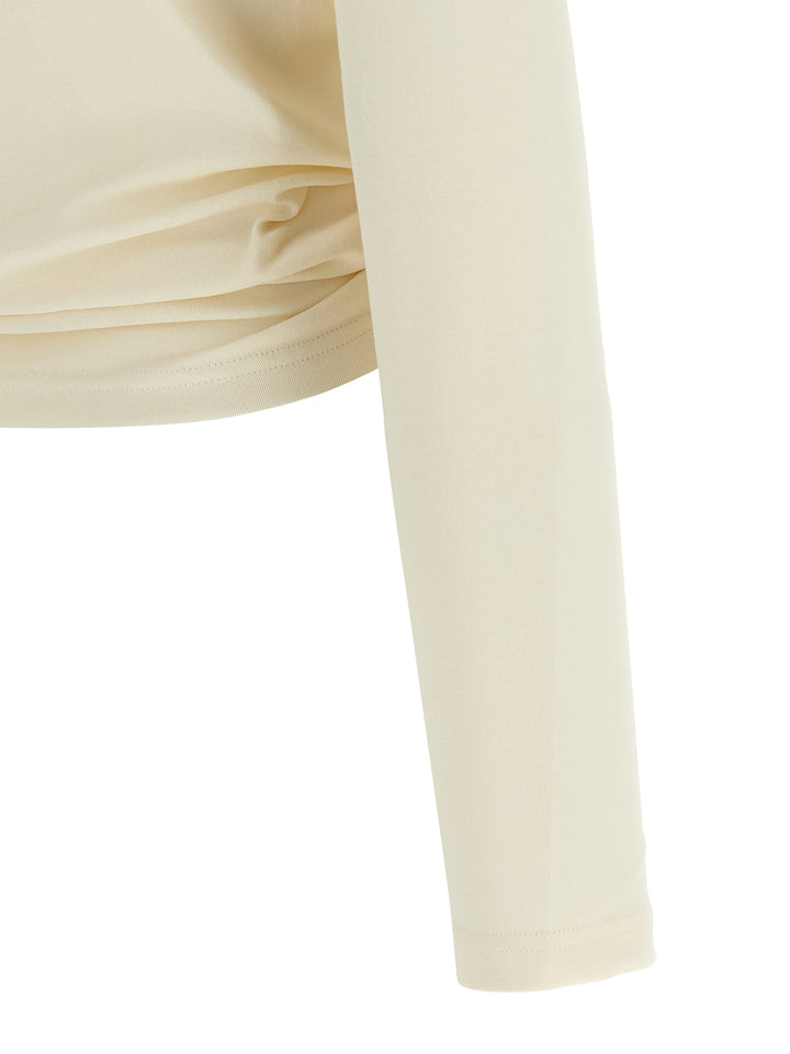 Magda Butrym Blouse 14 Cream Shirt and Blouse - White | 76bb0415b2bdb6bf2cbc4ae057191e3eaed4cd17