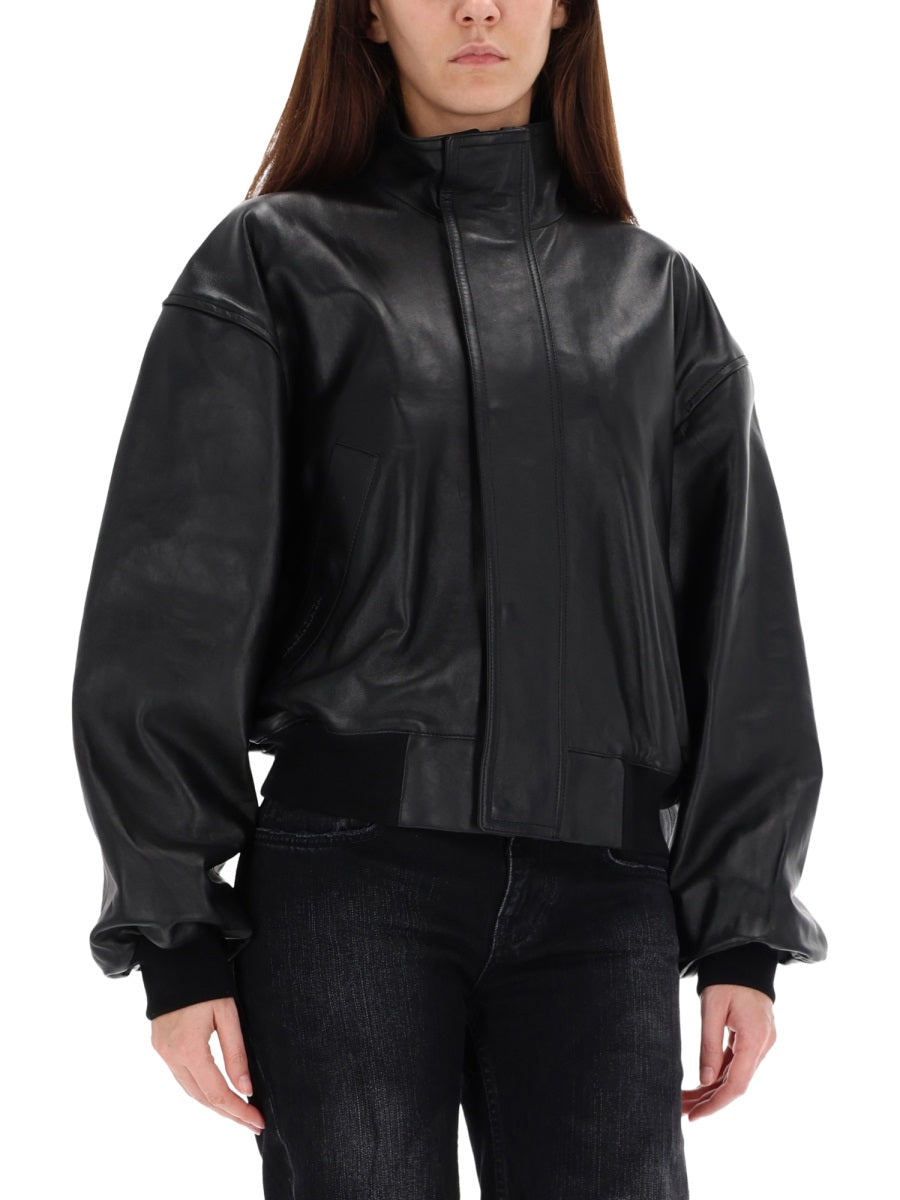 Balenciaga Leather Jackets - Black | Wanan Luxury