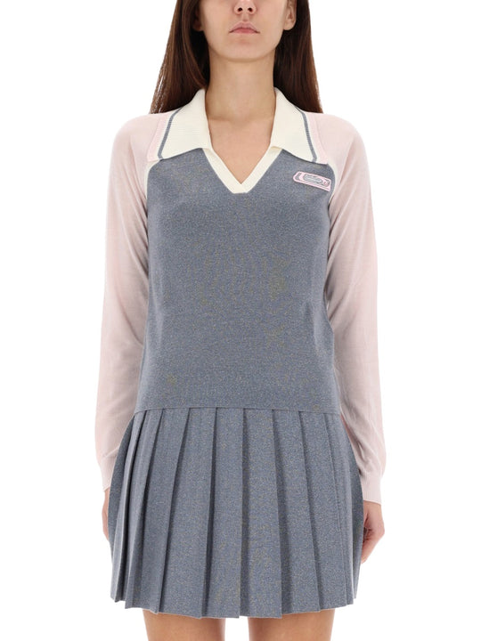 Long Sleeve Tennis Polo Shirt