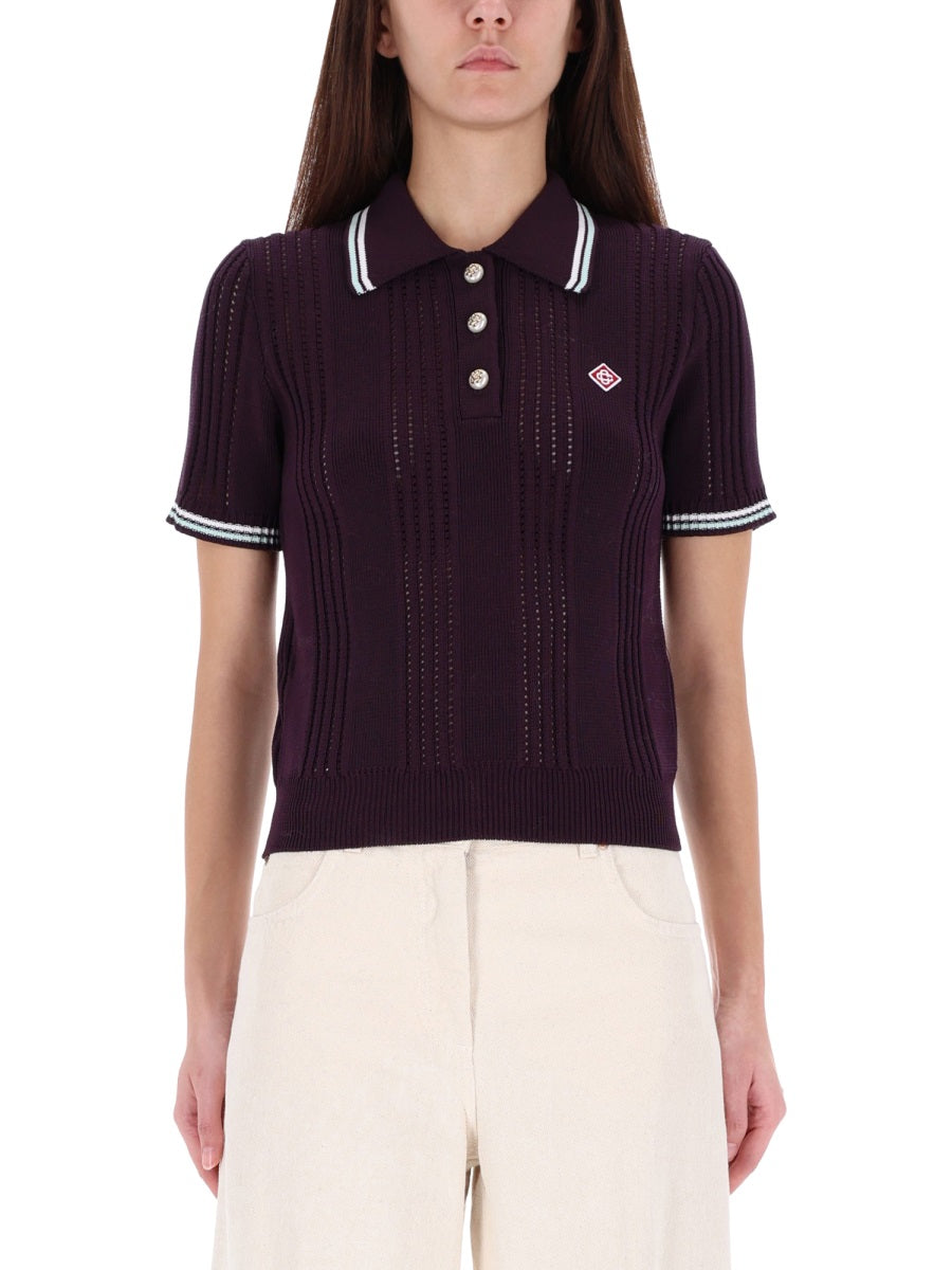 Casablanca Polo - Purple | Wanan Luxury