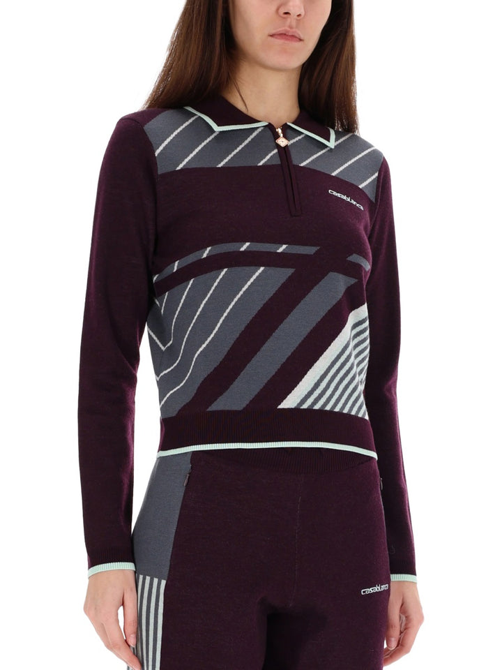 Casablanca Polo - Purple | Wanan Luxury