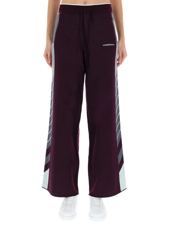 "Diagonal" Tennis Pants