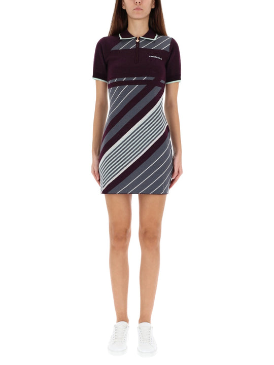 "Diagonal" Tennis Polo Dress