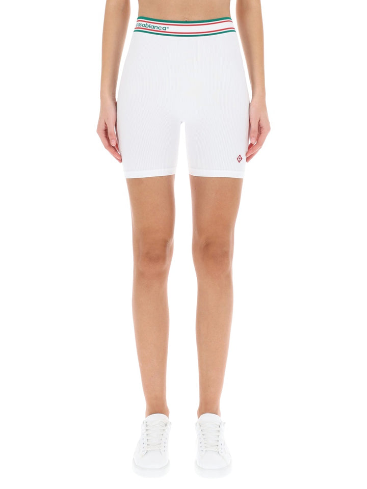 Casablanca Shorts - White | Wanan Luxury