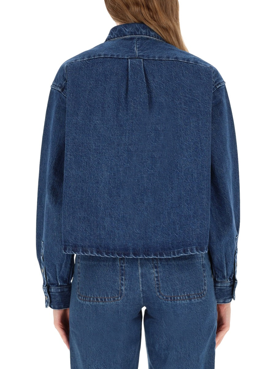 A.P.C. Jackets - Blue | Wanan Luxury