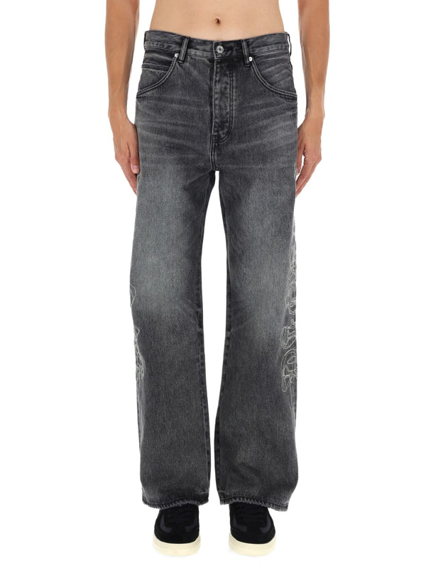 Pants "Traced Gothic Wordmark"
