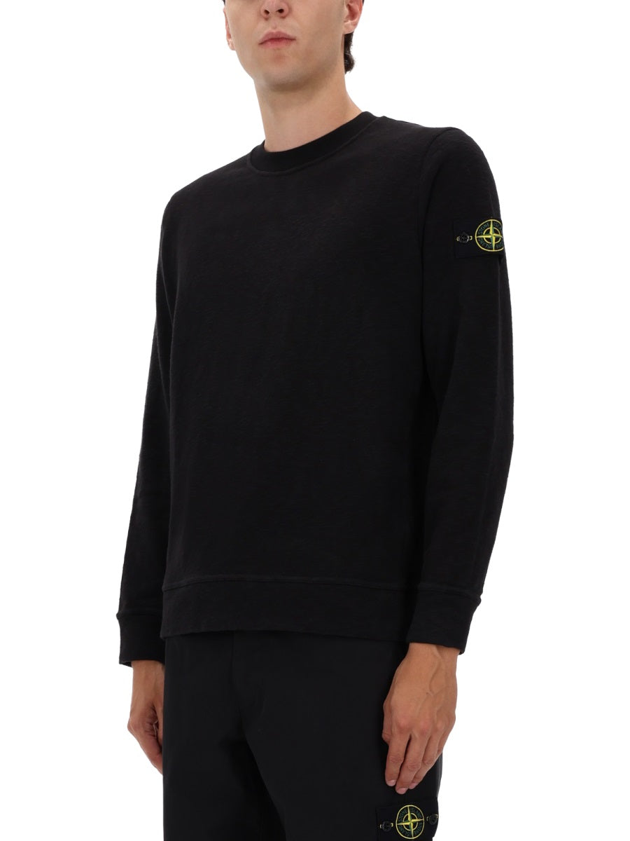 Stone Island Sweatshirts - Black | Wanan Luxury