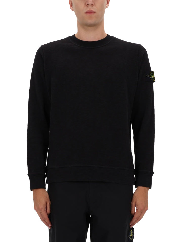 Stone Island Sweatshirts - Black | Wanan Luxury