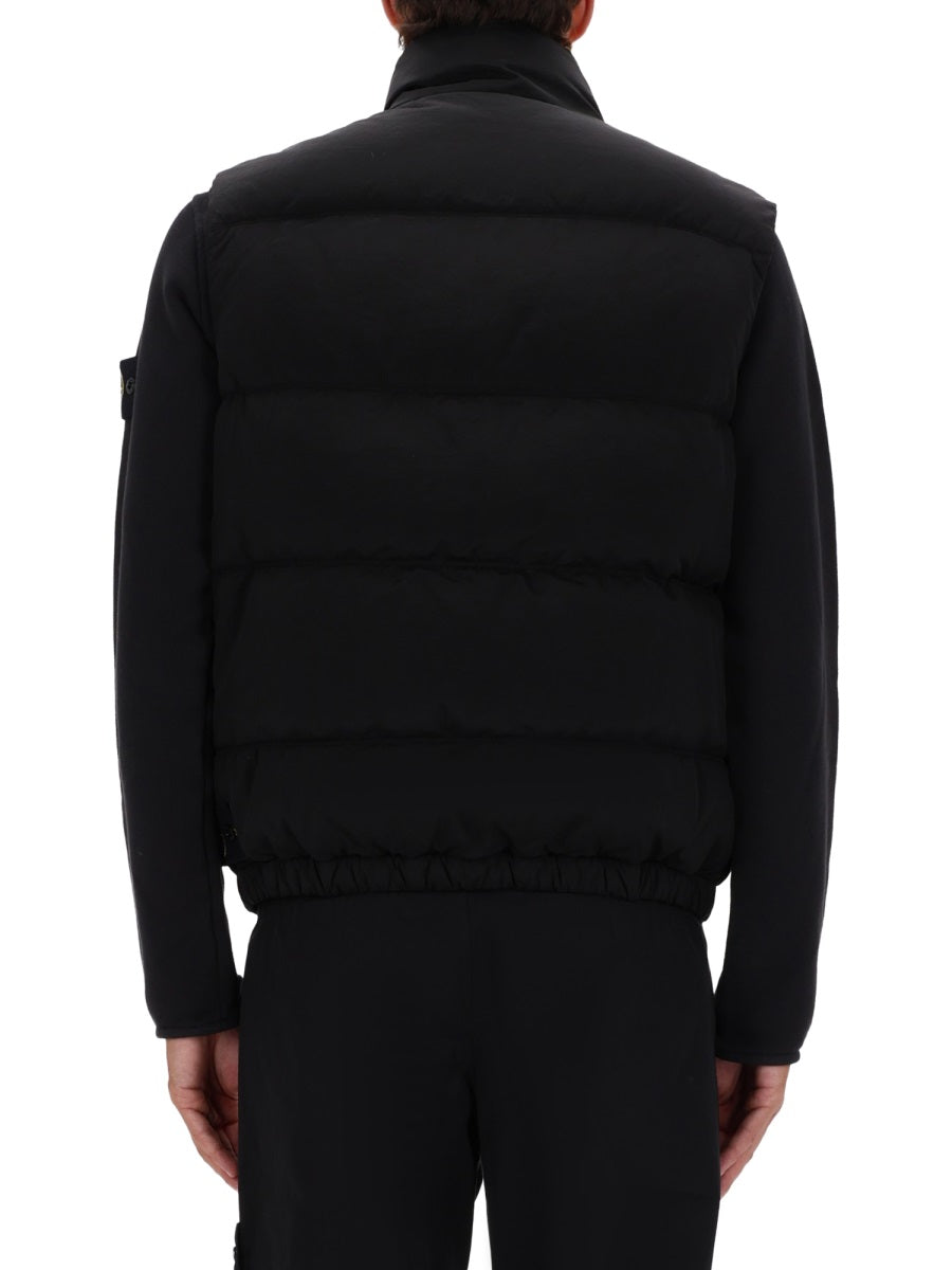 Stone Island Gilet - Black | Wanan Luxury