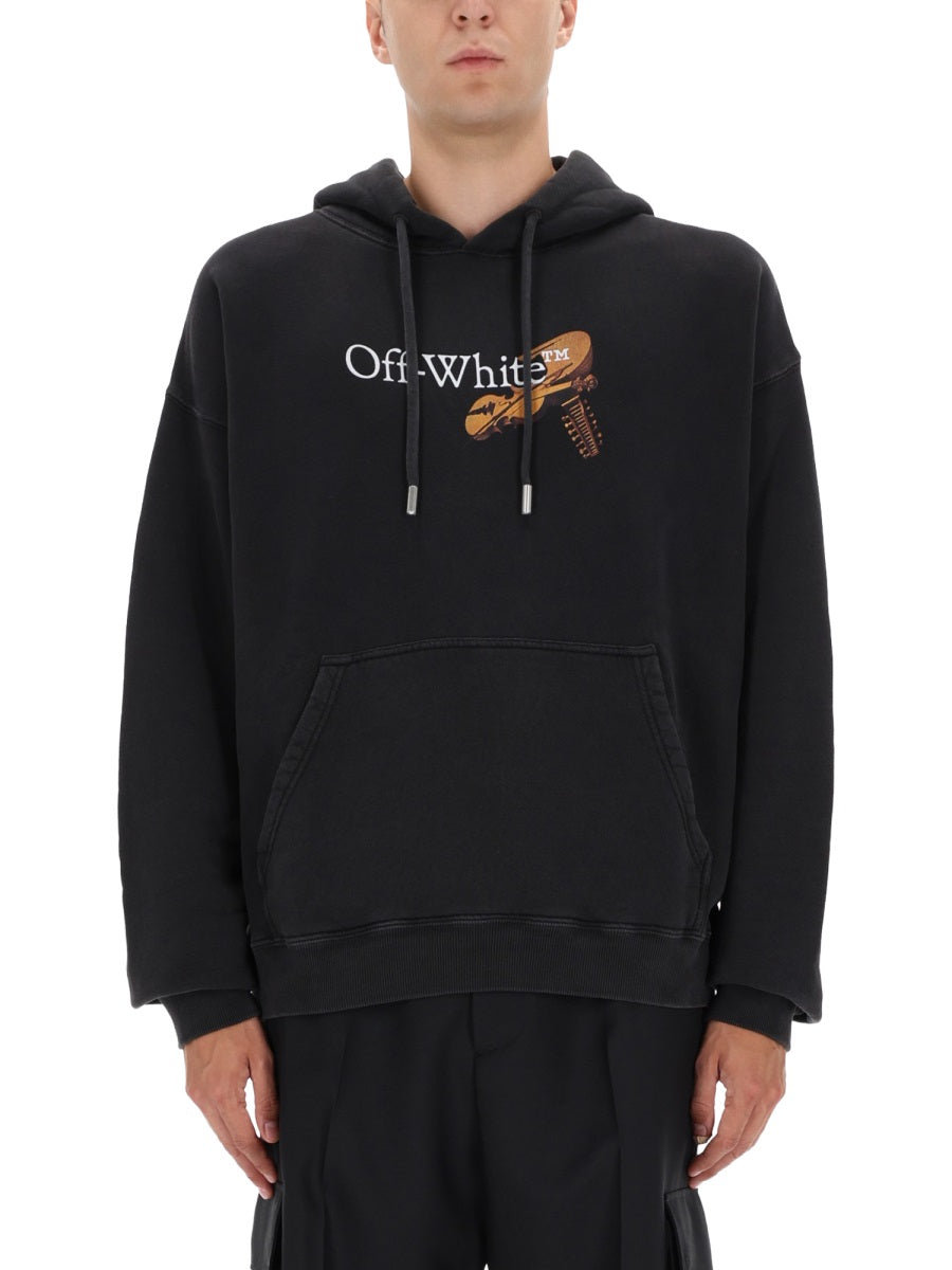 Off-White Sweatshirts - Black | Wanan Luxury