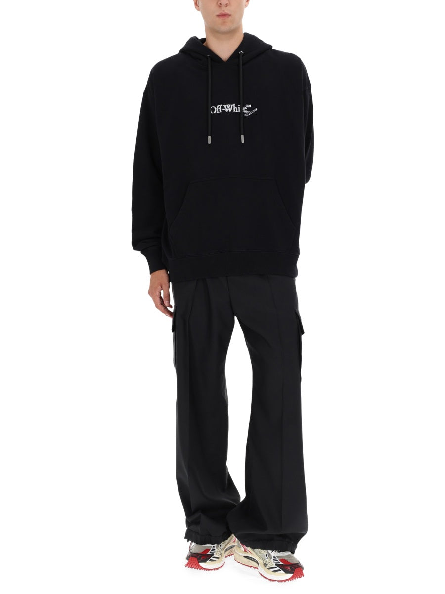 Off-White Sweatshirts - Black | Wanan Luxury