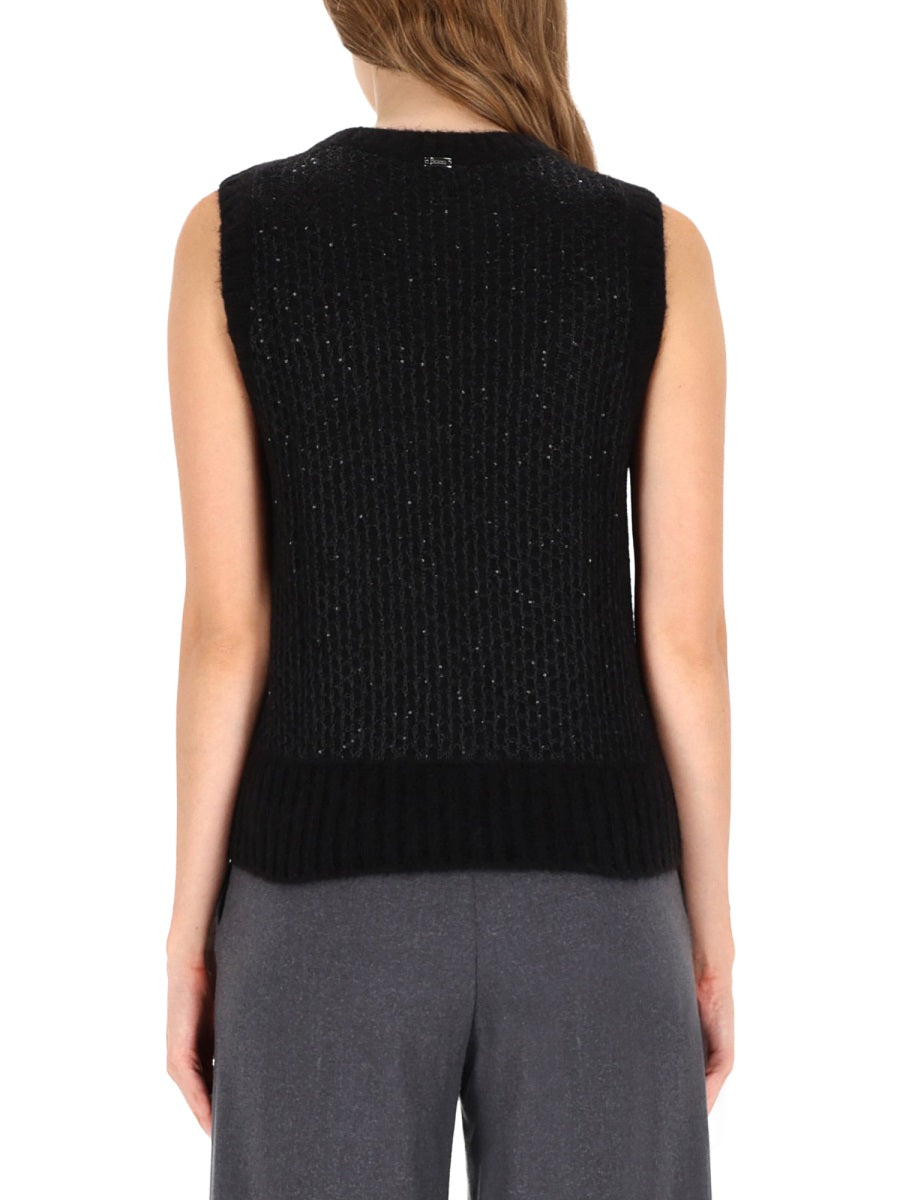 Herno Gilet - Black | Wanan Luxury