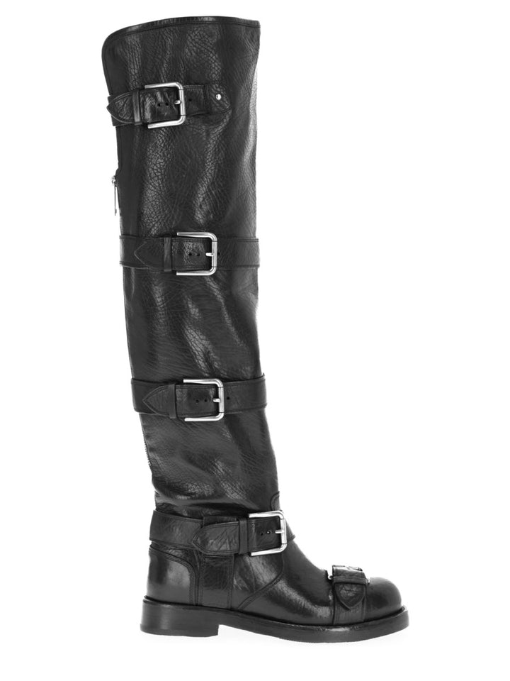 Dolce & Gabbana Boots - Black | Wanan Luxury