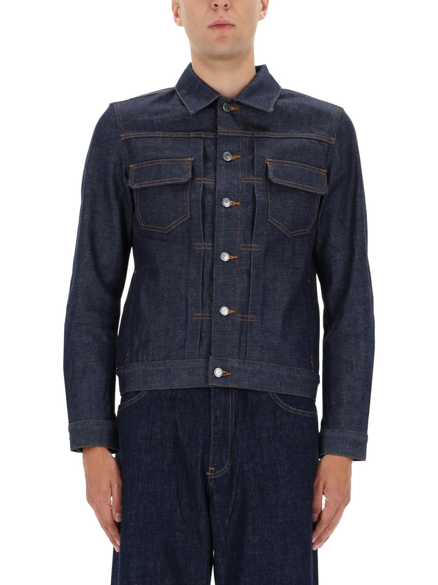 A.P.C. Jackets - Blue | 4eb39db02f568f075129af491be13538c63f1bcc