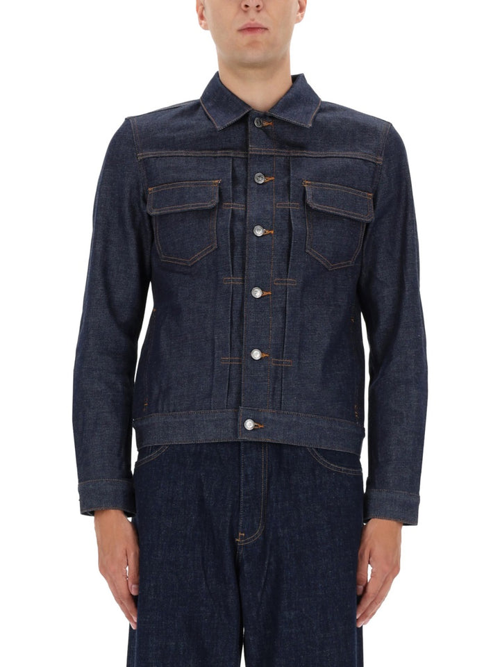 A.P.C. Jackets - Blue | 4eb39db02f568f075129af491be13538c63f1bcc