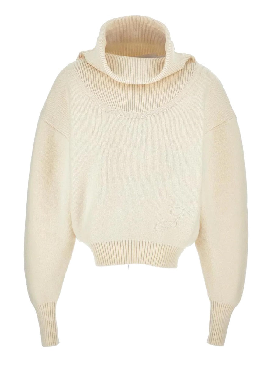 Jacquemus Sweaters - White | Wanan Luxury
