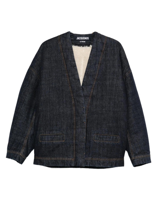Denim Cardigan "De-Nimes"