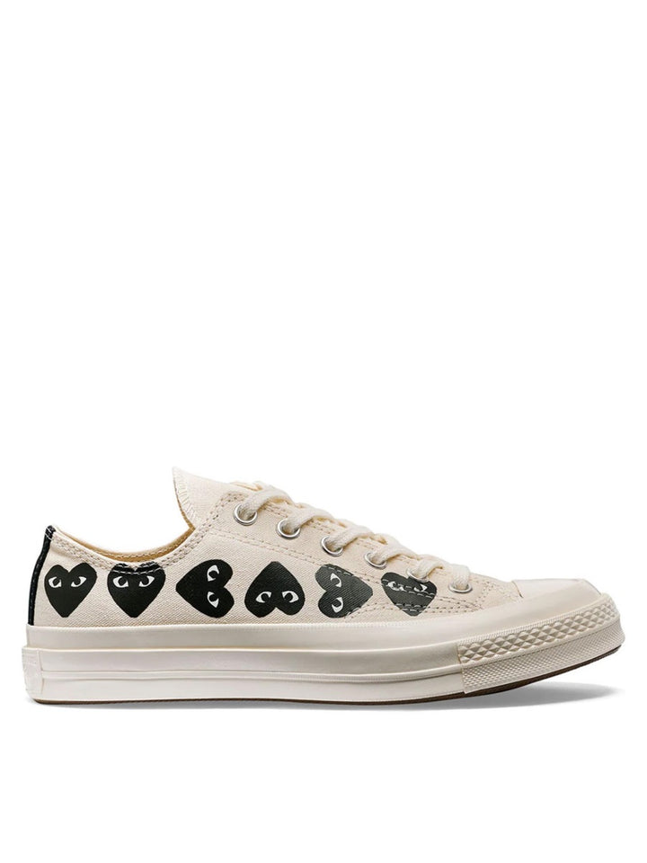 Comme Des Garçon Play x Converse Sneakers - Beige | Wanan Luxury