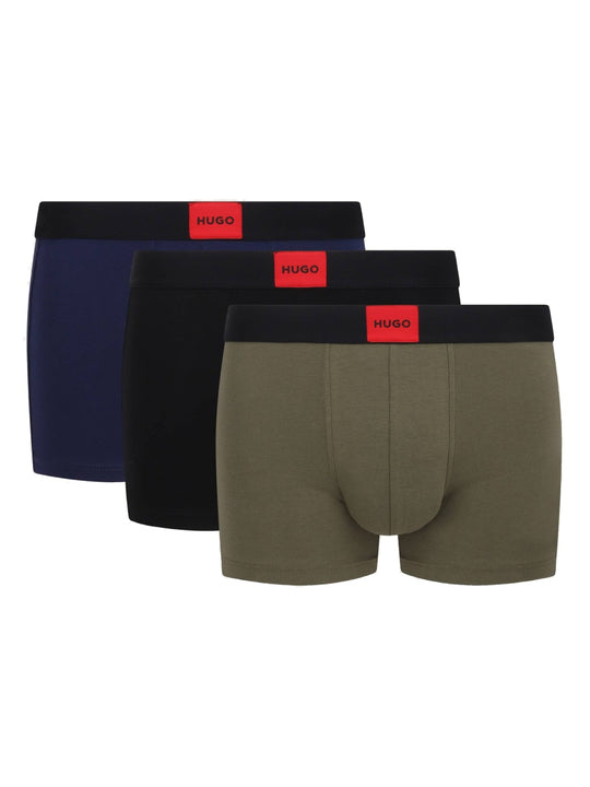 3-Pack Boxer Shorts With Logo