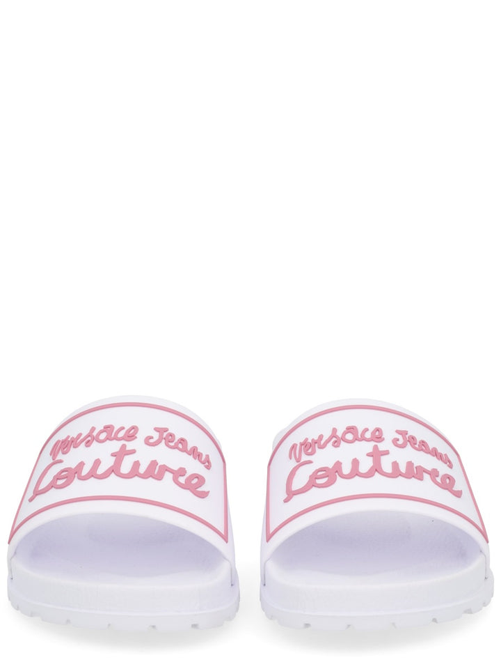 Versace Jeans Couture Sandals - White | Wanan Luxury