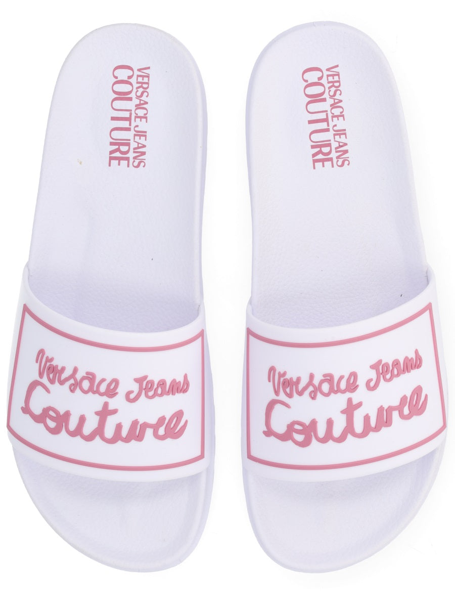 Versace Jeans Couture Sandals - White | Wanan Luxury
