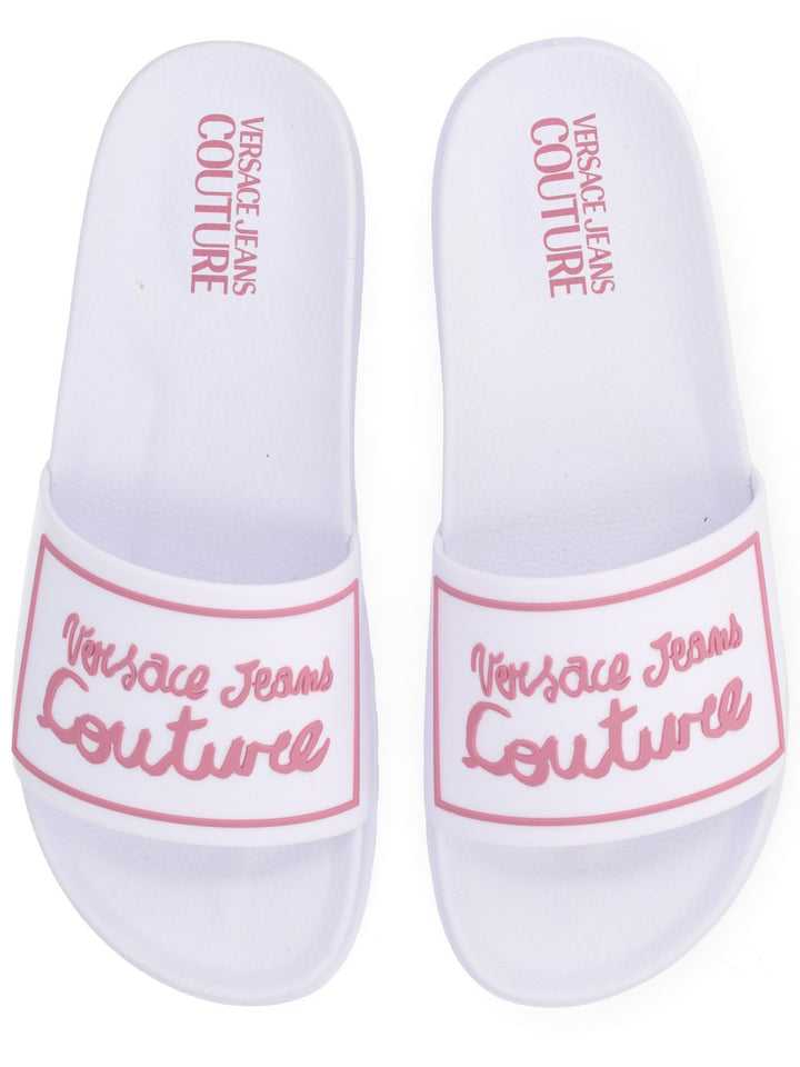 Versace Jeans Couture Sandals - White | Wanan Luxury
