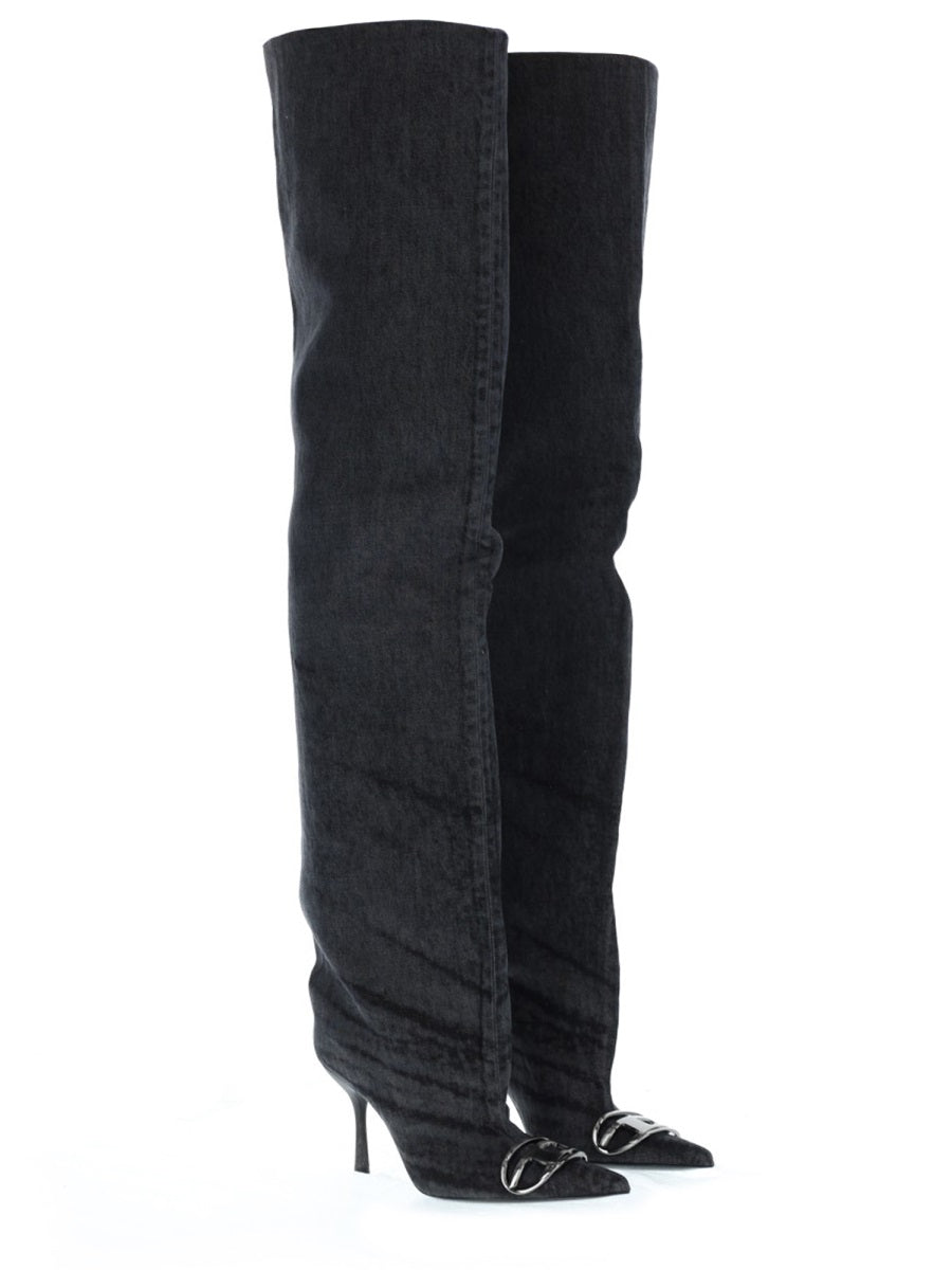 Diesel Boots - Black | Wanan Luxury