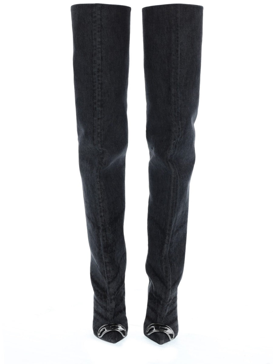 Diesel Boots - Black | Wanan Luxury